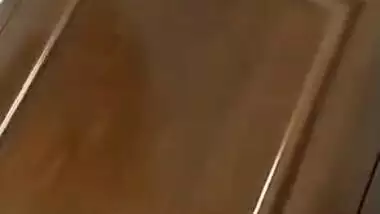 After coitus chubby Indian girl wants to cover XXX tits with black bra