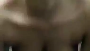 Indian female takes jeans and T-shirt off to show XXX parts of sex body