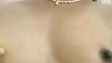 Desi must watch selfies NIPPLE Clamps ASS Fingering PUSSY play & DILDO ride part 5