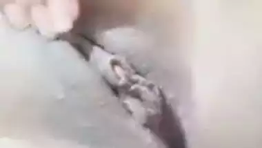 Attractive girl shows big boobs and pussy to boyfriend