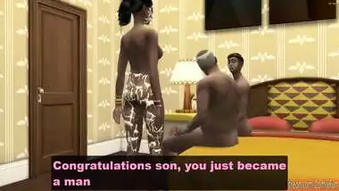 Indian Mom is obligate to have sex with her virgin son in order to become a man and everything happen in front of his dad but she couldn't resist