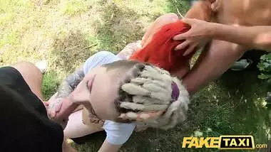 Fake Taxi Alexxa Vice and Pixi Peach in filthy anal fucking taxi foursome