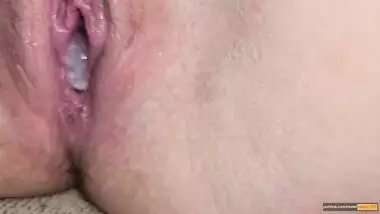 I love to cum inside my stepsister's pussy. - POV Creampie Homemade