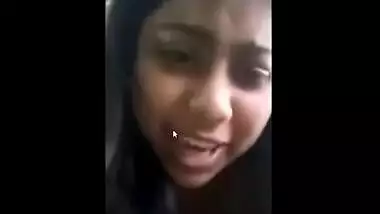 Boyfriend is out of town so he convinces Indian girl show sexy XXX curves