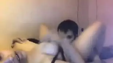 skimpy panties showing lovely ass cheeks taking...