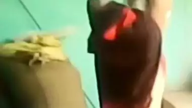 Indian amateur sex film of a horny lovers on the floor 