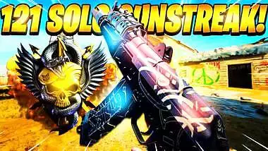 SOLO 121 GUNSTREAK in HARDCORE DOMINATION! (Black Ops Cold War High Gunstreak)