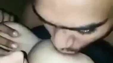 Bangladeshi Big Boob Married Bhabi Boob SUKCED By Young Lover With Bangla Talk