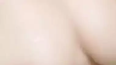 Selfie MMS clip of Desi girl with juicy tits performing XXX striptease