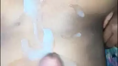 Desi husband handing wife boobs