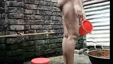 Indian Village Girl Is Bathing In The Bathroom. Sexy Village Girl Is Showing Boobs, Pussy, Anus And Her Full Nude Body