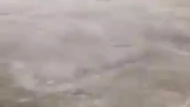 Kaira Nisha does a boobflash beside the highway