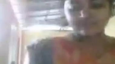 Today Exclusive- Cute Desi Girl Showing Her Big Boobs And Pussy Fingerring On Video Call