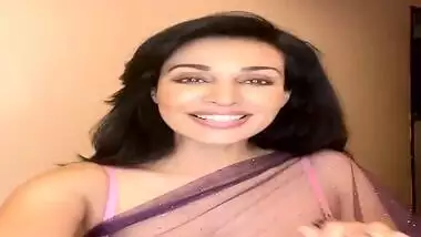 Randi Flora Saini Selling her Cleavage on her App “Guys Buy Ticket and Undress Me”