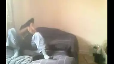 Desisex video of a college whore cheating on her bf with his ally