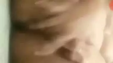 Crazy Indian wife cheating VC sex show on mobile