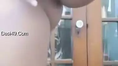 Today Exclusive- Horny Desi Girl Strip Her Cloths And Fingering Part 3