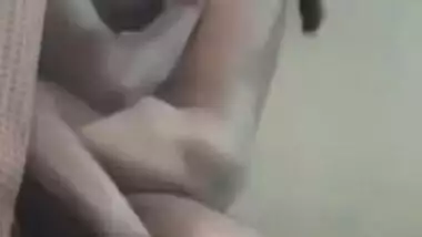 Horny Desi couple having XXX session by the window for homemade porn