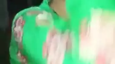 Sex lover films Indian whore with naked XXX tits before she gets dressed