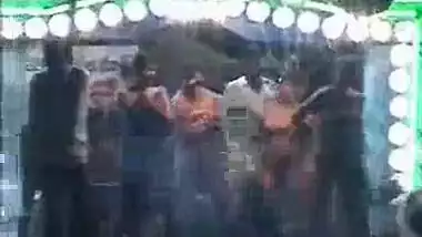 Naked Telugu Girls’ Record Dance On Stage