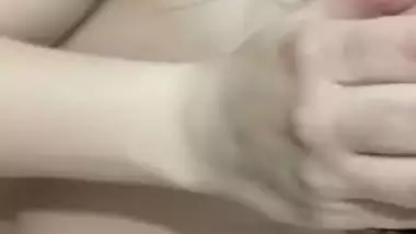 Latin milf spying on her stepson as he jerks off and wants to cum in his mouth