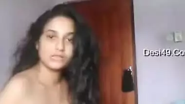 Today Exclusive- Cute Lankan Girl Showing Her Nude Body And Outdoor Bathing Part 6