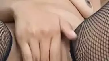 Squirting and pissing during a fuck with a glass dildo and my hitachi
