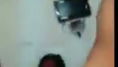 Guy turns camera on to make MMS video of Desi teen riding his XXX tool