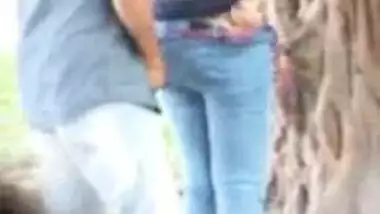 Outdoor hardcore chudai of big boobs sexy Indian wife
