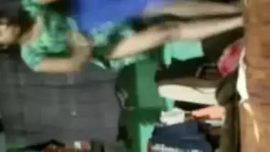 Desi whore strips and actively XXX drills her twat with long dildo