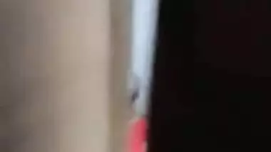 Guy takes camera to follow pretty Desi wife and film porn video