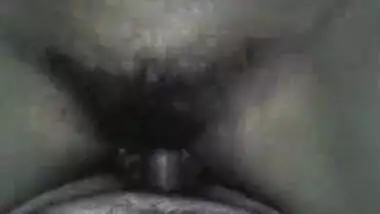 Sexy wife hard fucked by her lover while she was alone at home