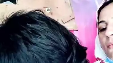 Paki Wife Boobs Sucking By Hubby
