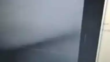 During video chat Desi gal reluctantly flashes BF her medium XXX tits