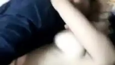 Indian offers partner to suck her XXX nipples in amateur porn video