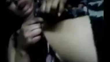 Hot Mumbai bhabhi gives passionate blowjob to hubby