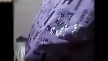 Desi cutie showing big bra buddies to her lover on live web camera episode