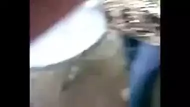 Desi shaved bawdy cleft fucking MMS movie scene of desi gal naked online