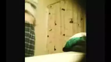 Karachi chick Laila From Defence Taking Shower.