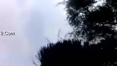 Boy and Desi MILF smile on camera thinking about upcoming porn video