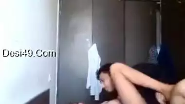 Indian girl in white shirt gives sexual pleasure to loved man on cam