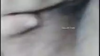 All natural Desi MILF shows off her huge tits and hairy XXX pussy